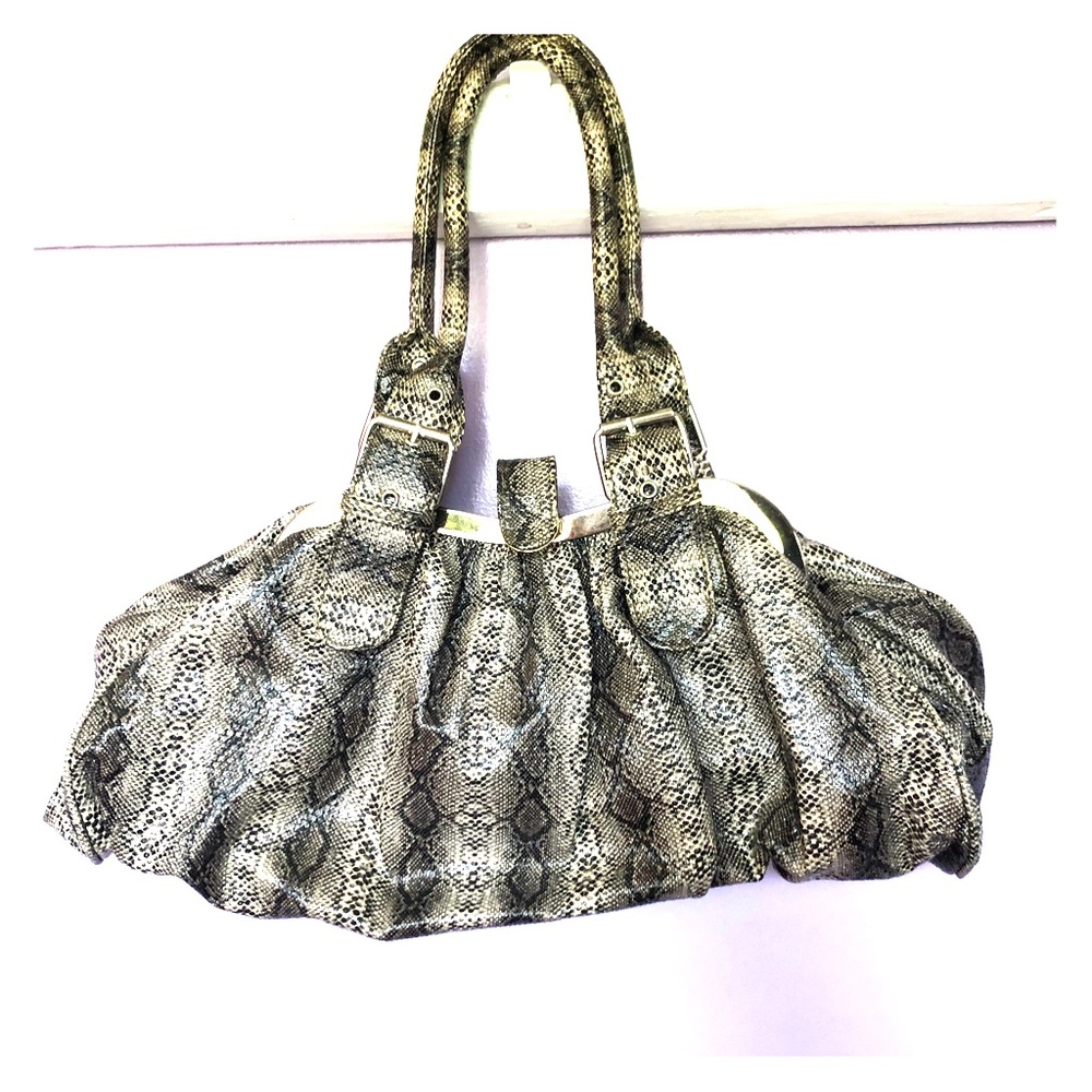 Snake skin bag